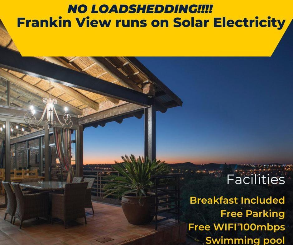 Franklin View Guesthouse Bloemfontein Esterno foto